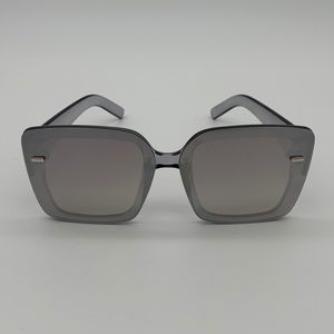 After hours square sunglasses - Grey Mirror Shades